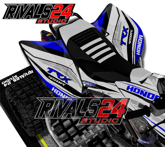 Honda TRX 450R 450ER graphics kit 2004 2005 2006 to 2014 decals