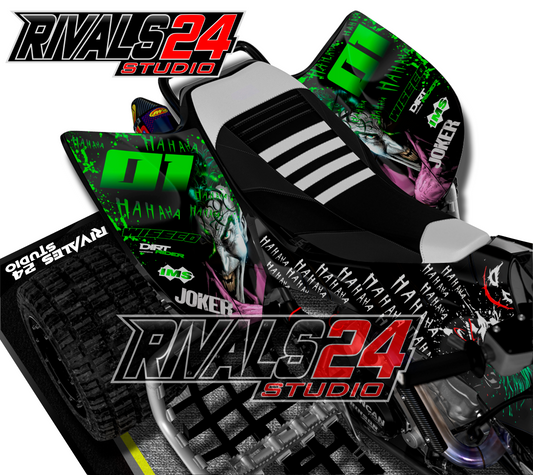 Honda TRX 450R 450ER graphics kit 2004 2005 2006 to 2014 decals