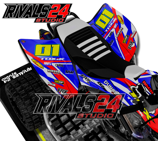 Honda TRX 450R 450ER graphics kit 2004 2005 2006 to 2014 decals