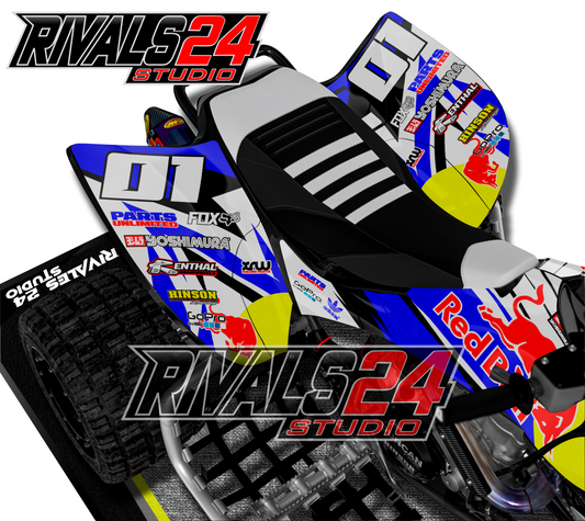Honda TRX 450R 450ER graphics kit 2004 2005 2006 to 2014 decals