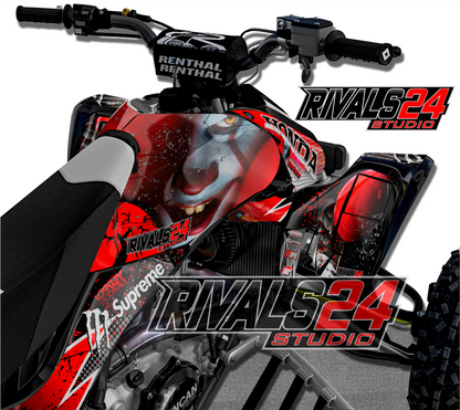 Honda TRX 450R 450ER graphics kit 2004 2005 2006 to 2014 decals