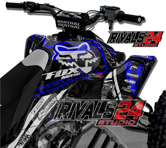 Honda TRX 450R 450ER graphics kit 2004 2005 2006 to 2014 decals
