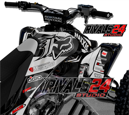 Honda TRX 450R 450ER graphics kit 2004 2005 2006 to 2014 decals