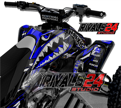 Honda TRX 450R 450ER graphics kit 2004 2005 2006 to 2014 decals
