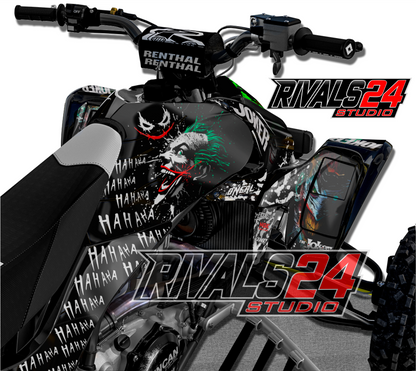 Honda TRX 450R 450ER graphics kit 2004 2005 2006 to 2014 decals