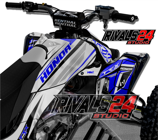 Honda TRX 450R 450ER graphics kit 2004 2005 2006 to 2014 decals