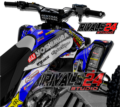 Honda TRX 450R 450ER graphics kit 2004 2005 2006 to 2014 decals