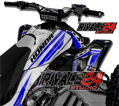 Honda TRX 450R 450ER graphics kit 2004 2005 2006 to 2014 decals