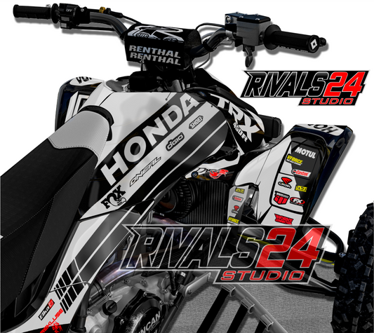Honda TRX 450R 450ER graphics kit 2004 2005 2006 to 2014 decals