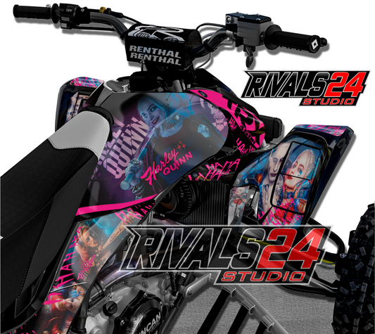 Honda TRX 450R 450ER graphics kit 2004 2005 2006 to 2014 decals