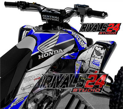 Honda TRX 450R 450ER graphics kit 2004 2005 2006 to 2014 decals