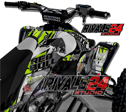 Honda TRX 450R 450ER graphics kit 2004 2005 2006 to 2014 decals