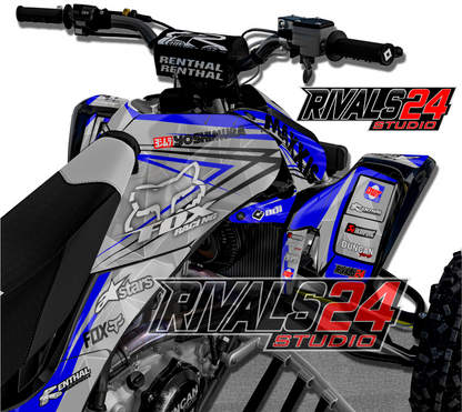 Honda TRX 450R 450ER graphics kit 2004 2005 2006 to 2014 decals