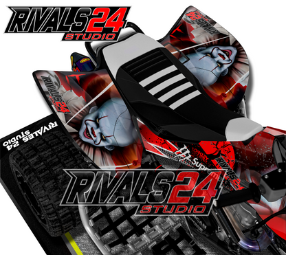 Honda TRX 450R 450ER graphics kit 2004 2005 2006 to 2014 decals