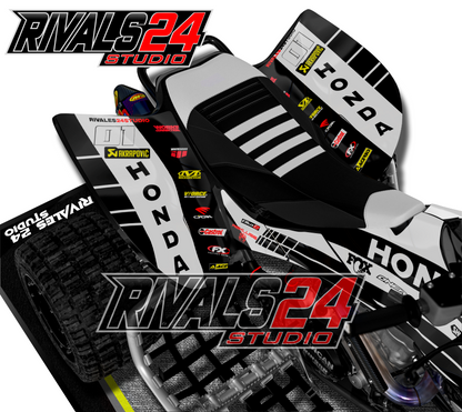 Honda TRX 450R 450ER graphics kit 2004 2005 2006 to 2014 decals
