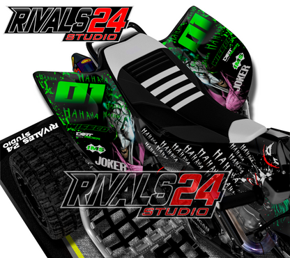 Honda TRX 450R 450ER graphics kit 2004 2005 2006 to 2014 decals