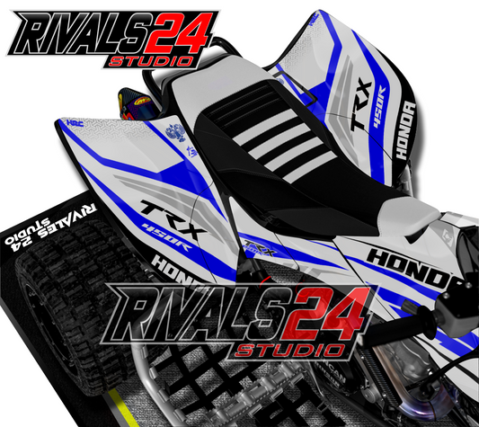 Honda TRX 450R 450ER graphics kit 2004 2005 2006 to 2014 decals
