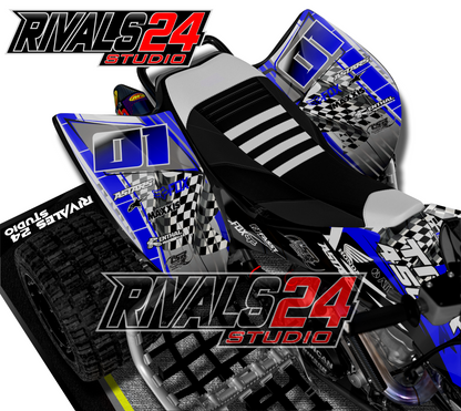 Honda TRX 450R 450ER graphics kit 2004 2005 2006 to 2014 decals