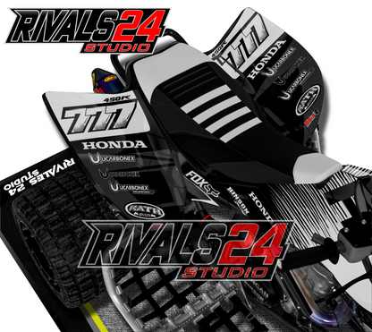 Honda TRX 450R 450ER graphics kit 2004 2005 2006 to 2014 decals