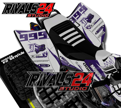 Honda TRX 450R 450ER graphics kit 2004 2005 2006 to 2014 decals