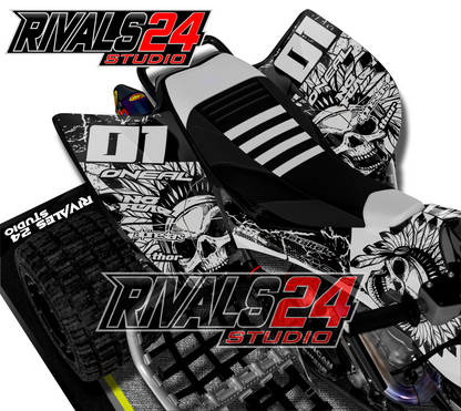 Honda TRX 450R 450ER graphics kit 2004 2005 2006 to 2014 decals