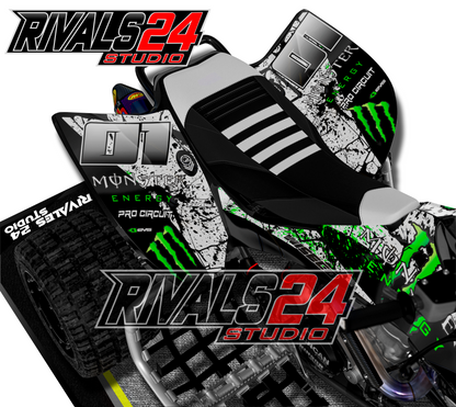 Honda TRX 450R 450ER graphics kit 2004 2005 2006 to 2014 decals