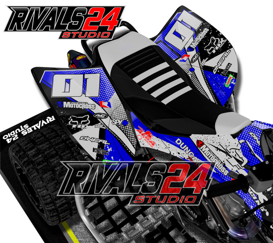 Honda TRX 450R 450ER graphics kit 2004 2005 2006 to 2014 decals