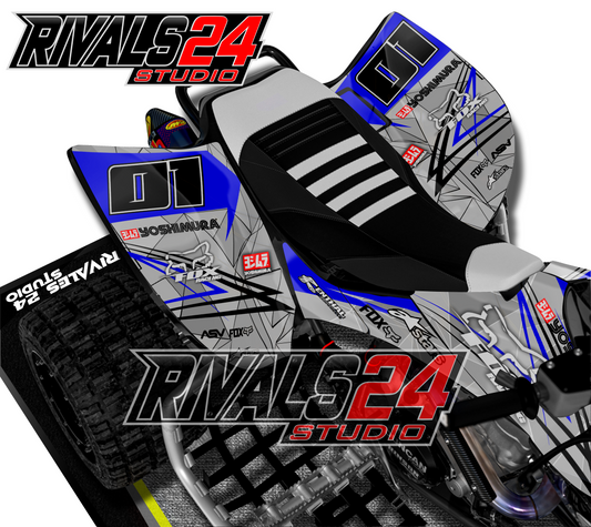 Honda TRX 450R 450ER graphics kit 2004 2005 2006 to 2014 decals