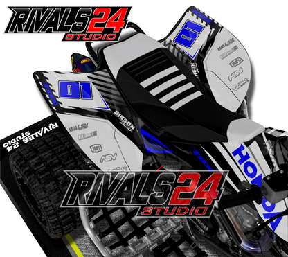 Honda TRX 450R 450ER graphics kit 2004 2005 2006 to 2014 decals