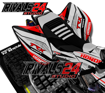 Honda TRX 450R 450ER graphics kit 2004 2005 2006 to 2014 decals