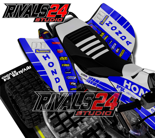 Honda TRX 450R 450ER graphics kit 2004 2005 2006 to 2014 decals
