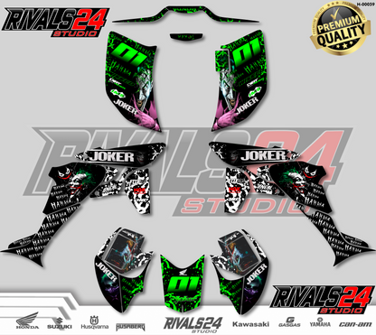 Honda TRX 450R 450ER graphics kit 2004 2005 2006 to 2014 decals