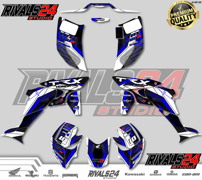 Honda TRX 450R 450ER graphics kit 2004 2005 2006 to 2014 decals